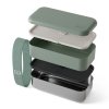 Monbento Sense Original bento lunchbox 1.2L Green Natural